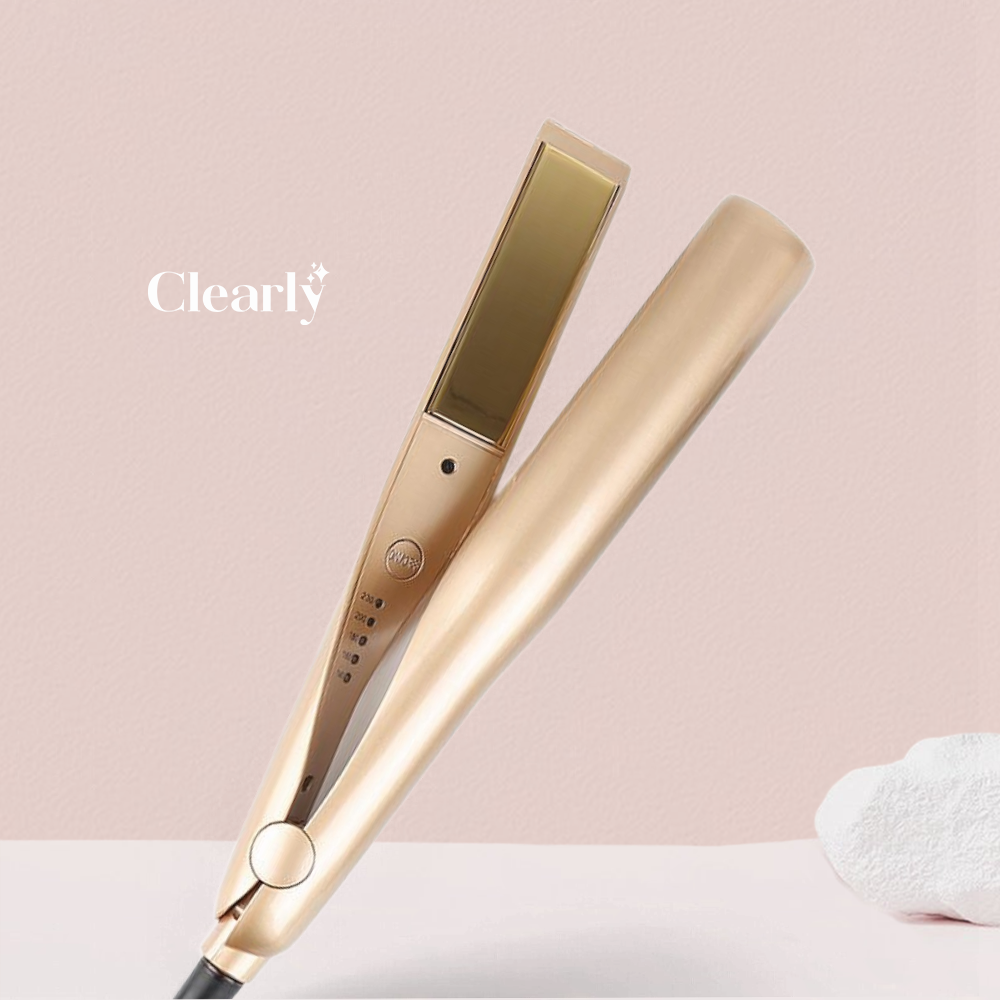 TwistLine™️ 2 in 1 curling iron and hair straightener