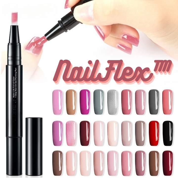 NailFlex™ (set of 4) Nail art for clear and precise designs