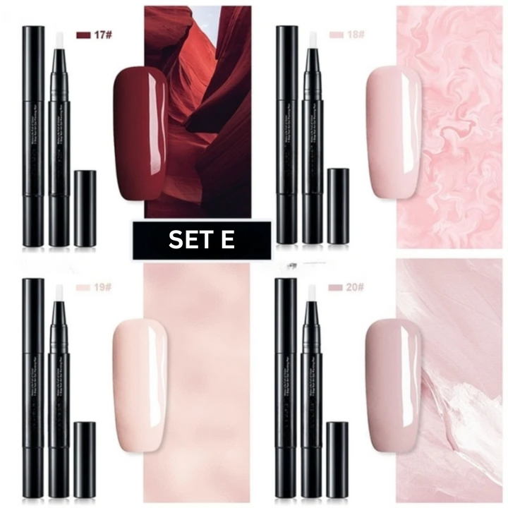 NailFlex™ (set of 4) Nail art for clear and precise designs