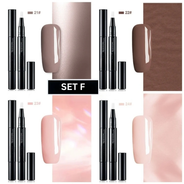 NailFlex™ (set of 4) Nail art for clear and precise designs