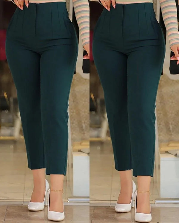 Tea Fava™ Pleat High Waist Pants