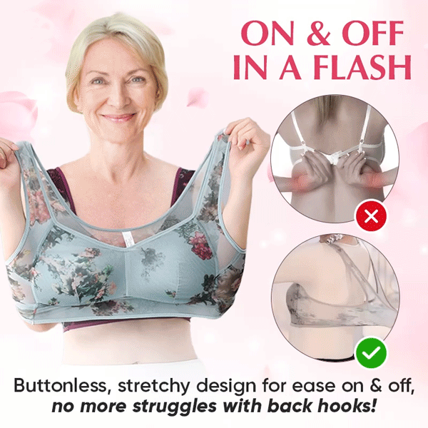 Bloom Bra™ Comfortable Lace Bra