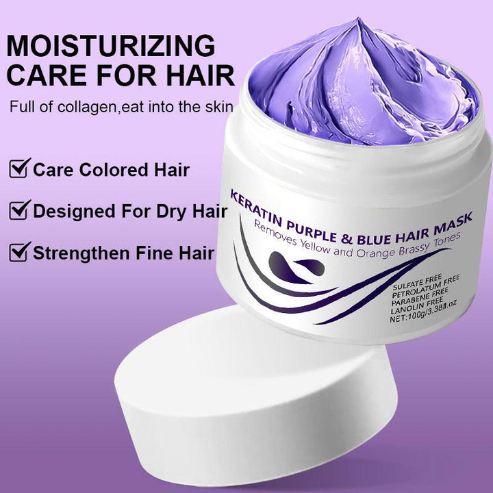 KeraGlow™ Keratin Hair Dyeing Mask