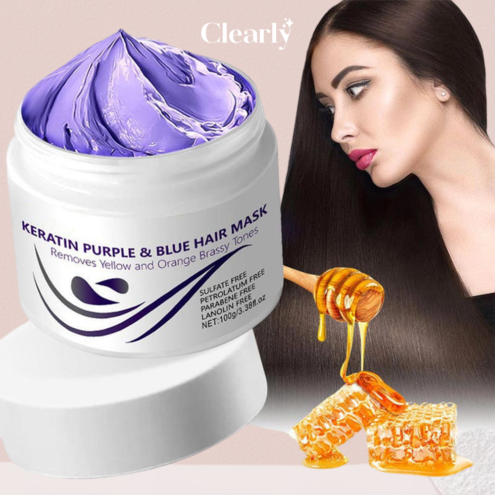 KeraGlow™ Keratin Hair Dyeing Mask