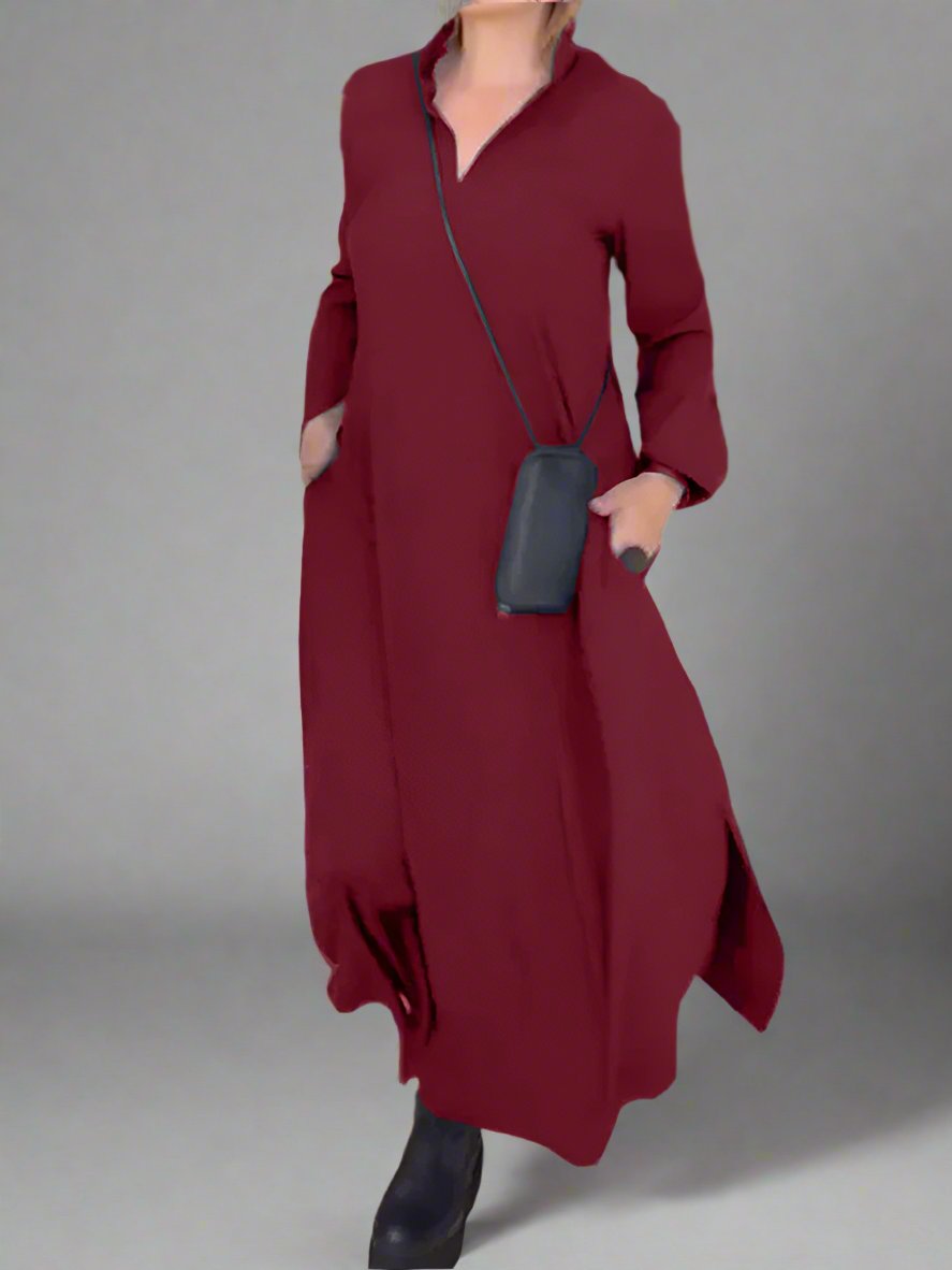 Mirta Saccoccio™ Elegant long dress