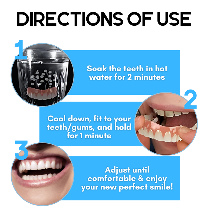 AEXZR™ Silicone reline denture set