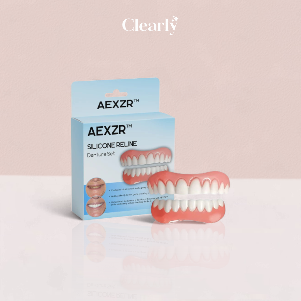 AEXZR™ Silicone reline denture set