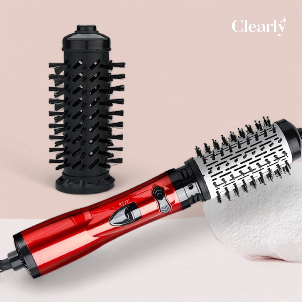 Hair Glam™ 3 in 1 rotary brush | Professional straightener, styler and hair dryer