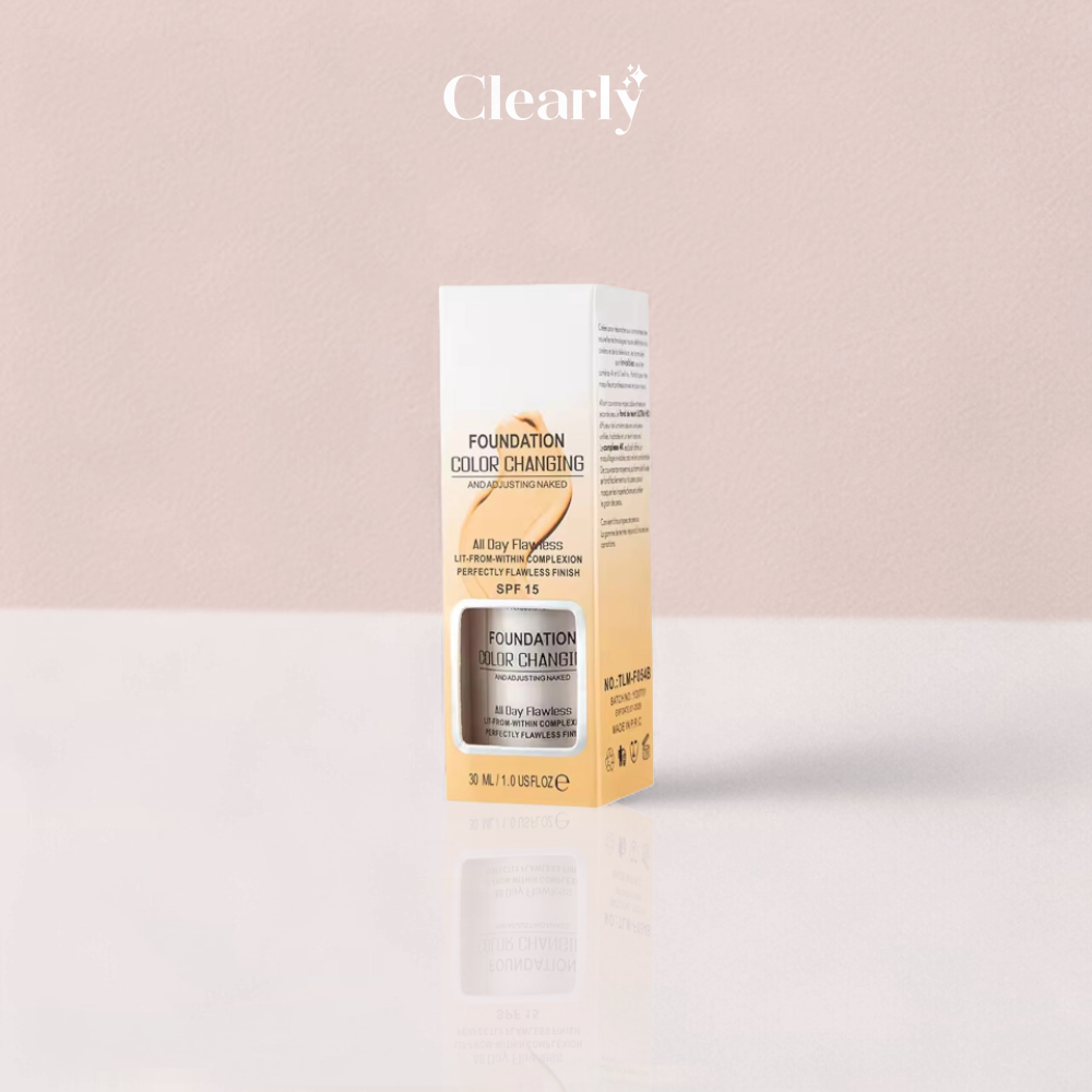 PureMatch™ Foundation that changes color according to skin type