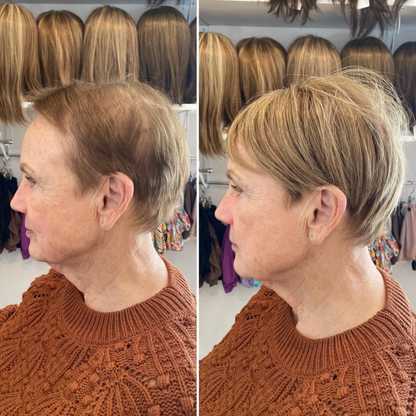 CrownLift+™️ Soft hairpiece | Thick hair run seconds!