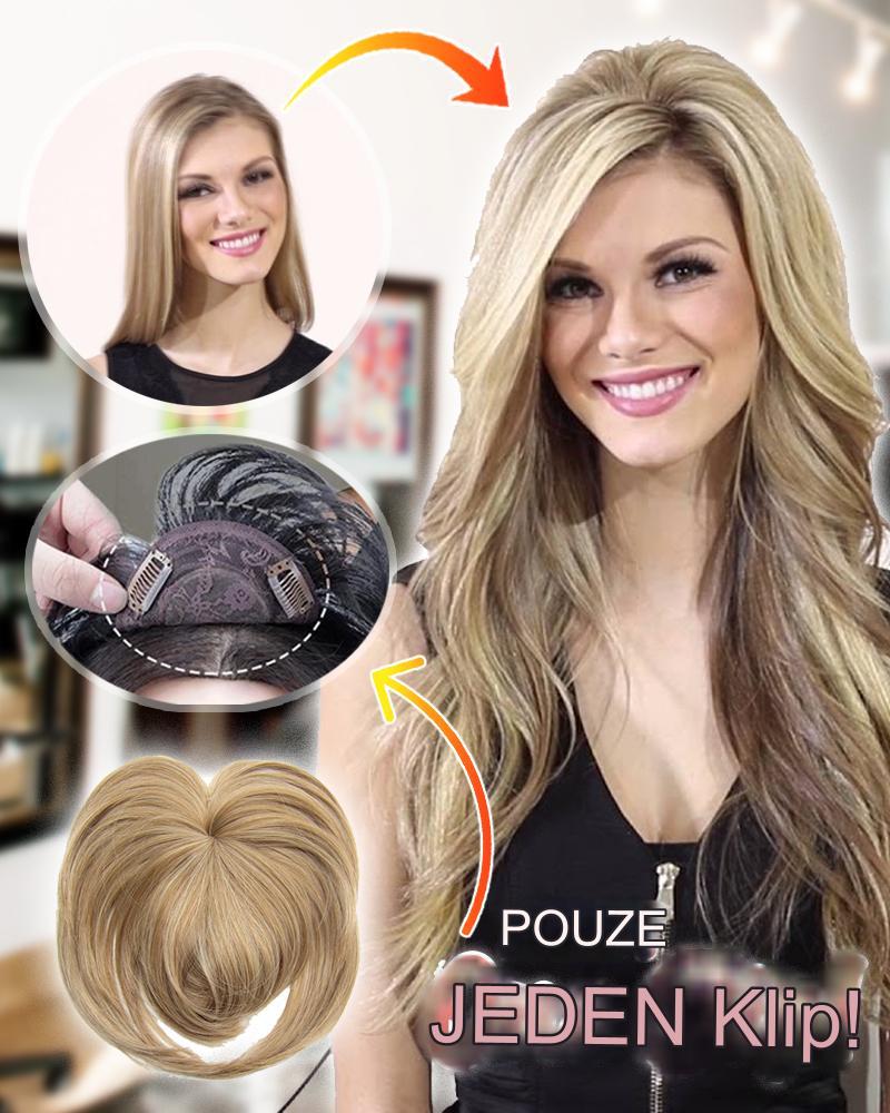 CrownLift+™️ Soft hairpiece | Thick hair run seconds!