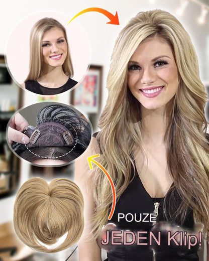 CrownLift+™️ Soft hairpiece | Thick hair run seconds!