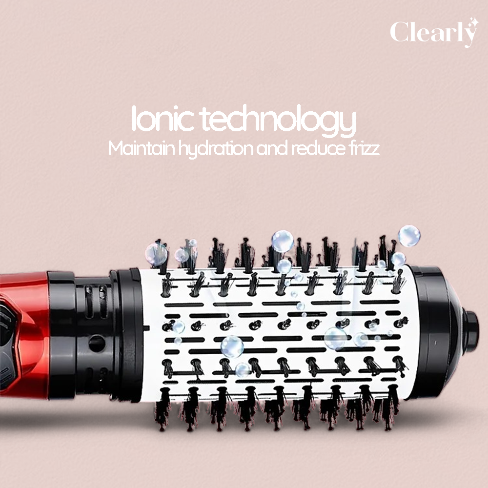 Hair Glam™ 3 in 1 rotary brush | Professional straightener, styler and hair dryer
