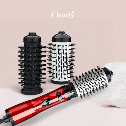 Hair Glam™ 3 in 1 rotary brush | Professional straightener, styler and hair dryer