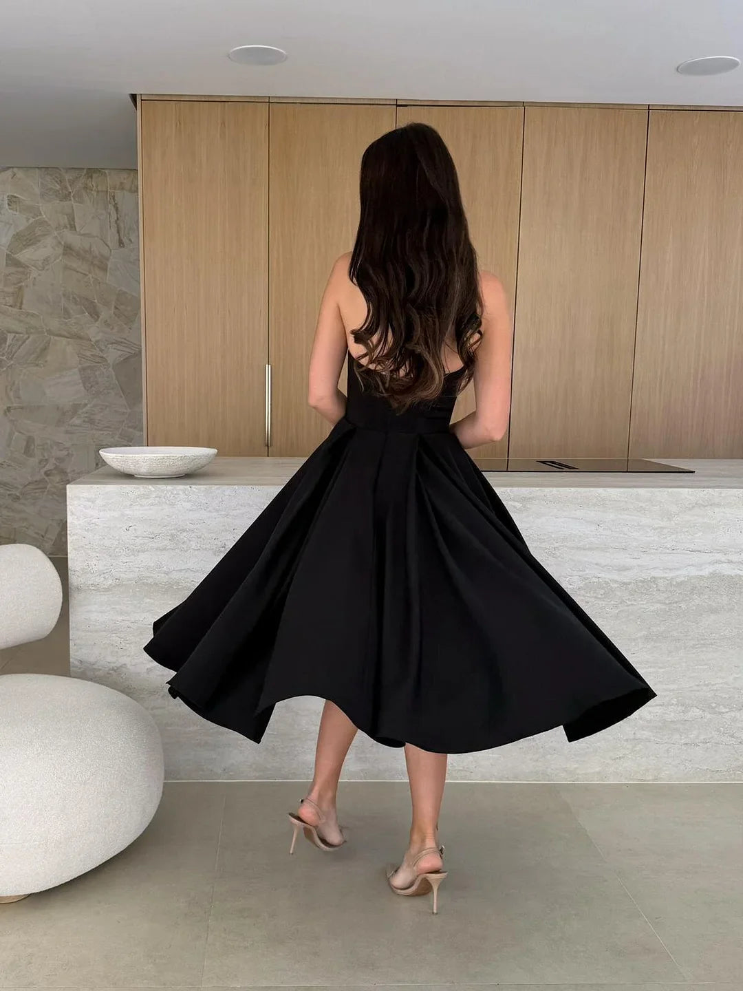 Irene Altimari™ Strapless Midi Dress