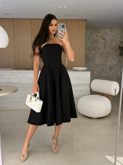 Irene Altimari™ Strapless Midi Dress