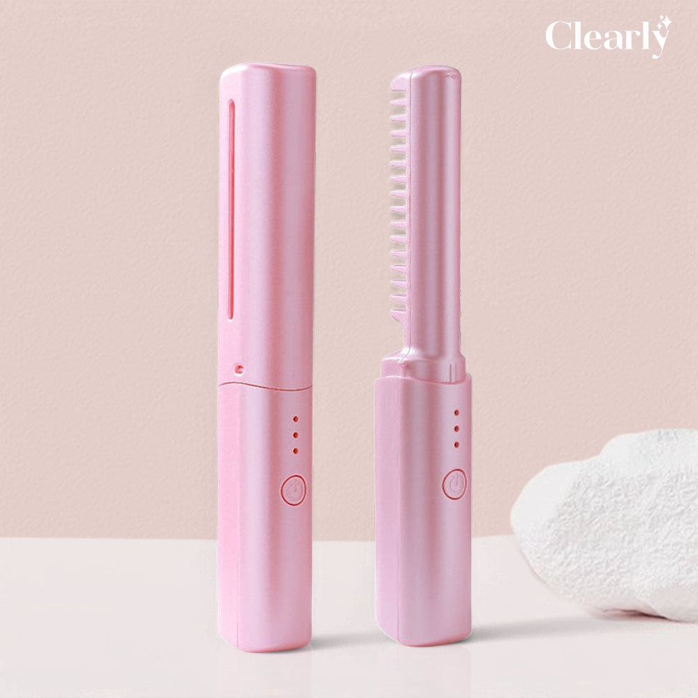 Mini GlamSet™️  Electric comb / Mini curling iron and straightener 2 in 1