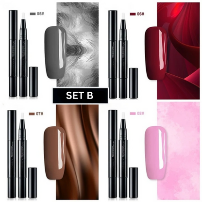 NailFlex™ (set of 4)  Nail art for clear and precise designs