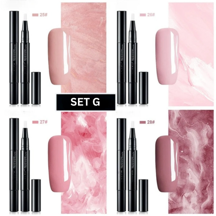 NailFlex™ (set of 4)  Nail art for clear and precise designs
