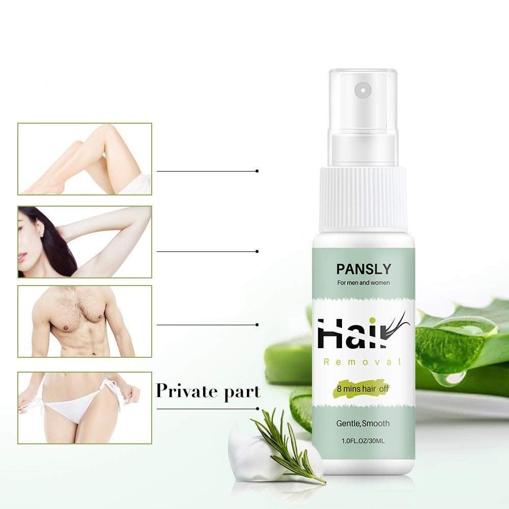 Pansly™ Hair Removal Spray | Fast, effective and painless!