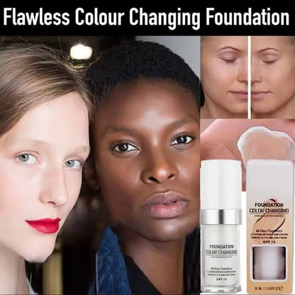 PureMatch™ Foundation that changes color according to skin type