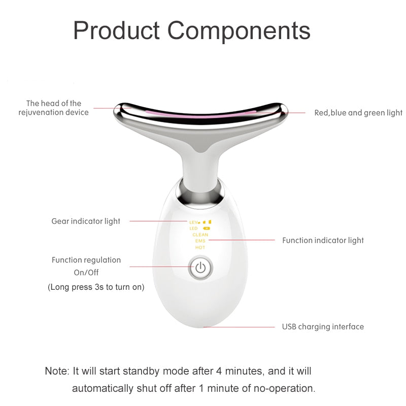 SkinGlow+ Pro™  Micro-massage device for face lifting
