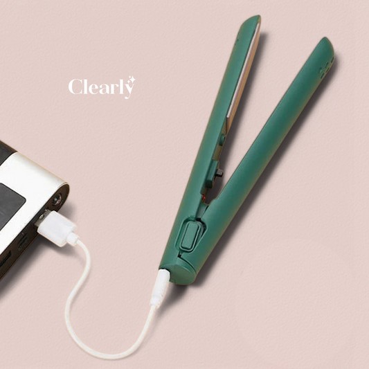 RoseCurl™ Mini Travel 2 in 1 Hair Straightener & Curler