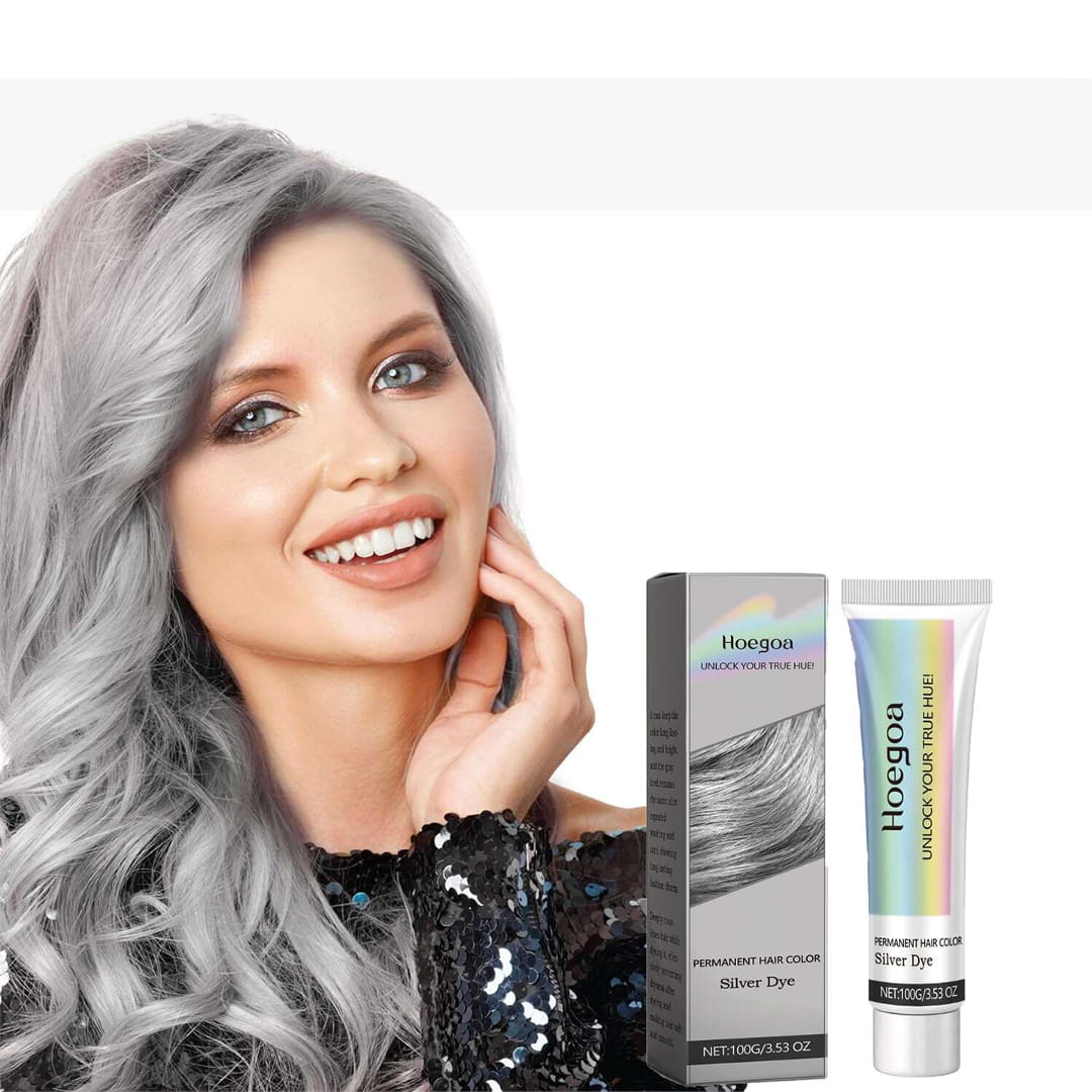 Biodye™ 2 in 1 Silver Hair Dye with Natural Essence Extract