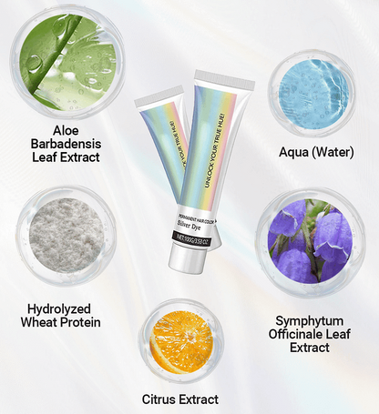 Biodye™ 2 in 1 Silver Hair Dye with Natural Essence Extract