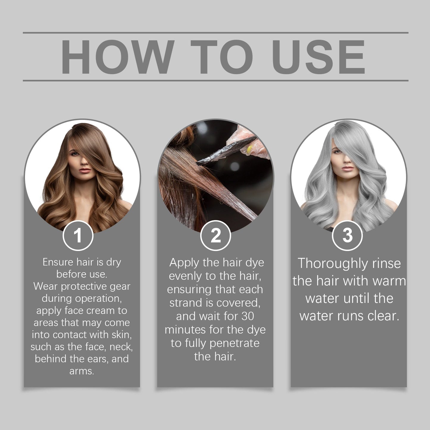 Biodye™ 2 in 1 Silver Hair Dye with Natural Essence Extract