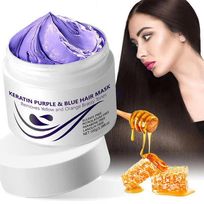 KeraGlow™ Keratin Hair Dyeing Mask