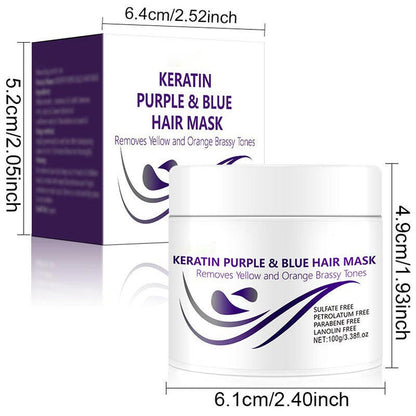 KeraGlow™ Keratin Hair Dyeing Mask
