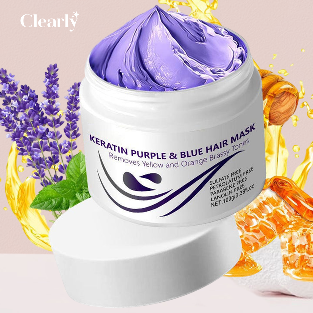 KeraGlow™ Keratin Hair Dyeing Mask