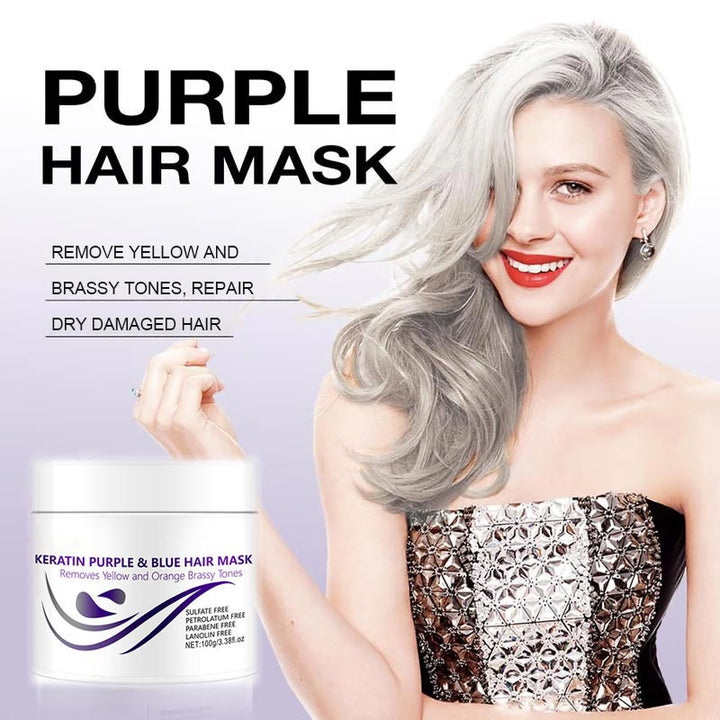 KeraGlow™ Keratin Hair Dyeing Mask