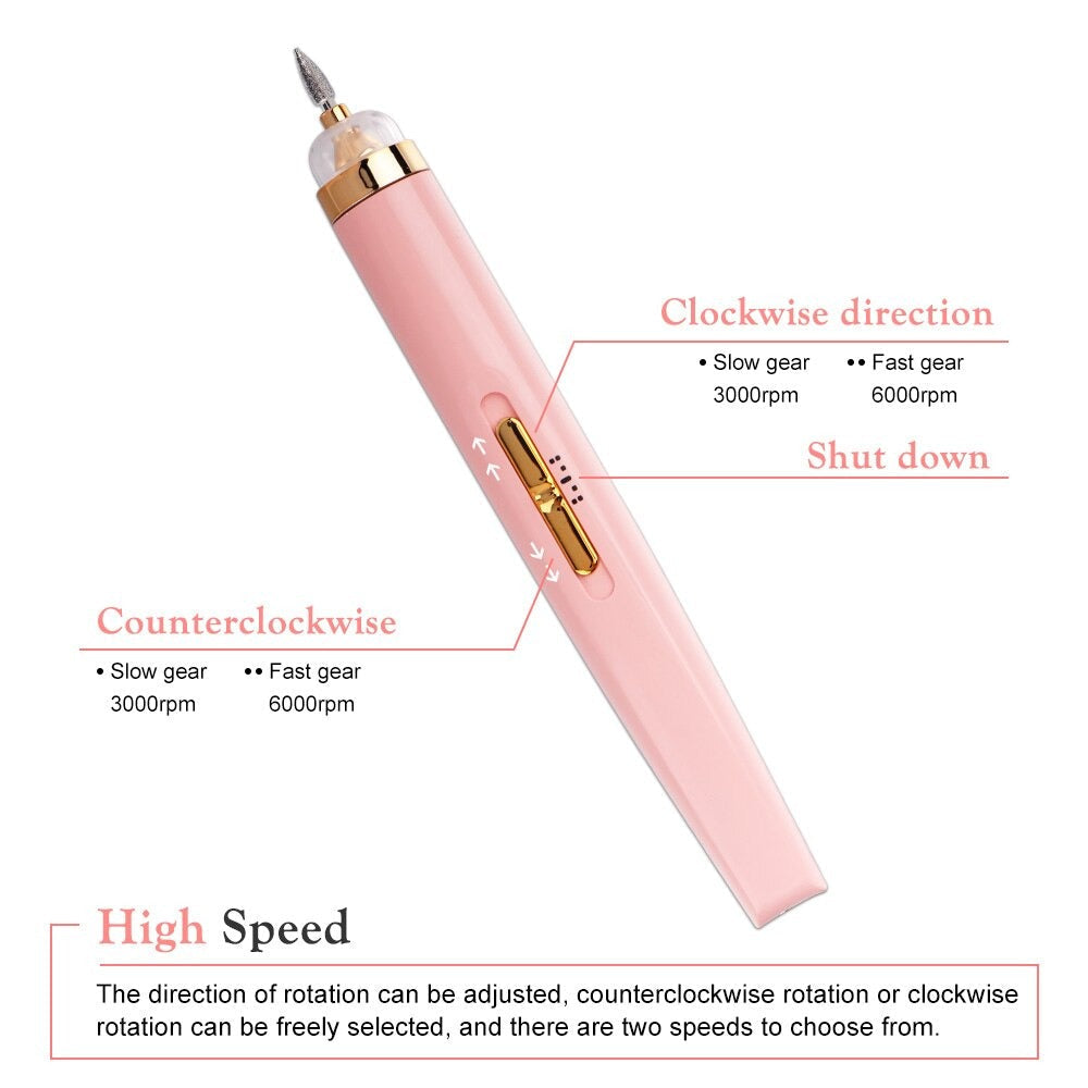ManiCare™ Electric Nail Polisher 5 in 1